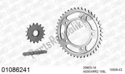 Here you can order the chain kit chain kit, steel from Afam, with part number 39001086241: