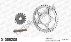 Aquí puede pedir kit de cadena kit de cadena, acero de Afam , con el número de pieza 39001089208: