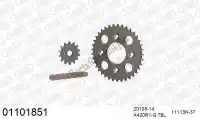 39001101851, Afam, Chain kit chain kit, aluminum    , New