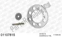 39001107815, Afam, Kit de cadena kit de cadena, aluminio    , Nuevo
