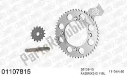 Aquí puede pedir kit de cadena kit de cadena, aluminio de Afam , con el número de pieza 39001107815: