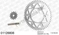 39001126806, Afam, Kit de cadena kit de cadena, aluminio    , Nuevo