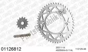 AFAM 39001126812 chain kit chain kit, aluminum - Bottom side