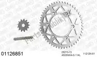 39001126851, Afam, Chain kit chain kit, aluminum    , New