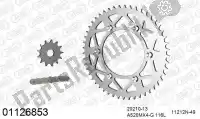 39001126853, Afam, Chain kit chain kit, aluminum    , New