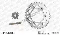 39001151803, Afam, Chain kit chain kit, aluminum    , New