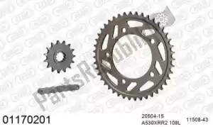 AFAM 39001170201 chain kit chain kit, aluminum - Bottom side