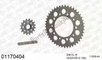 39001170404, Afam, Kit catena kit catena, alu racing    , Nuovo