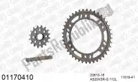 39001170410, Afam, Chain kit chain kit, alu racing    , New