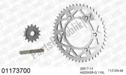 ketting kit chainkit, alu van Afam, met onderdeel nummer 39001173700, bestel je hier online: