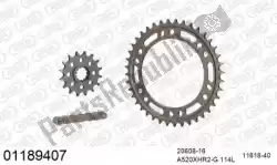 Here you can order the chain kit chain kit, alu racing from Afam, with part number 39001189407: