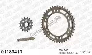 AFAM 39001189410 chain kit chain kit, alu racing - Bottom side
