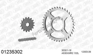 AFAM 39001235302 chain kit chain kit, steel - Bottom side