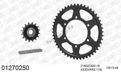 Ici, vous pouvez commander le kit chaine kit chaine, acier 530 conv auprès de Afam , avec le numéro de pièce 39001270250: