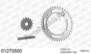 AFAM 39001270500 kit de cadena kit de cadena, acero - Lado inferior