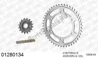 39001280134, Afam, Ketting kit chainkit, steel    , Nieuw