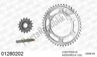 39001280202, Afam, Ketting kit chainkit, steel    , Nieuw