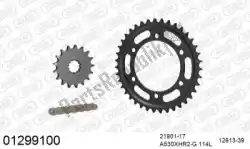 Aqui você pode pedir o kit de corrente kit de corrente, aço em Afam , com o número da peça 39001299100: