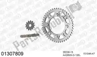 39001307809, Afam, Chain kit chain kit, aluminum    , New