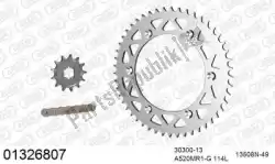 Qui puoi ordinare kit catena kit catena, alluminio da Afam , con numero parte 39001326807: