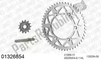 39001326854, Afam, Kit de cadena kit de cadena, aluminio    , Nuevo