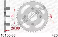 AF21010638, Afam, Ktw posteriore in acciaio 38t, 420    , Nuovo