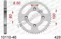 AF21011046, Afam, Ktw rear steel 46t, 428    , Nieuw