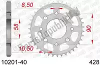 AF21020140, Afam, Ktw rear steel 40t, 428    , Nieuw