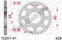 AF21020141, Afam, Ktw trasero acero 41t, 428    , Nuevo