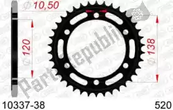 Qui puoi ordinare ktw posteriore in acciaio 38t, 520 da Afam , con numero parte AF21033738: