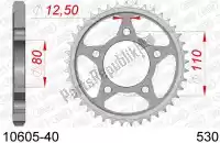 AF21060540, Afam, Ktw trasero acero 40t, 530    , Nuevo