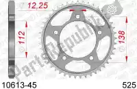 AF21061345, Afam, Ktw posteriore in acciaio 45t, 525    , Nuovo