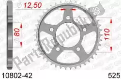 ktw rear steel 42t, 525 van Afam, met onderdeel nummer AF21080242, bestel je hier online: