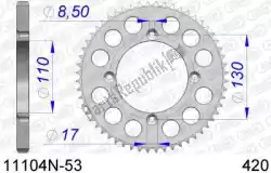 Tutaj możesz zamówić ktw ty? Aluminiowy 53t, 420 od Afam , z numerem części AF511104N53: