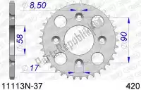 AF511113N37, Afam, Ktw trasero aluminio 37t, 420    , Nuevo