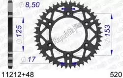 Tutaj możesz zamówić ktw ty? Aluminiowy 48t, 520 od Afam , z numerem części AF51121248: