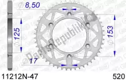 Qui puoi ordinare ktw posteriore alu 47t, 520 da Afam , con numero parte AF511212N47: