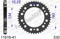 AF51161641, Afam, Ktw posteriore alu 41t, 530    , Nuovo