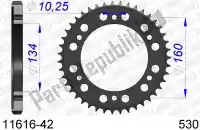 AF51161642, Afam, Ktw posteriore alu 42t, 530    , Nuovo