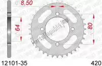 AF21210135, Afam, Ktw rear steel 35t, 420    , Nieuw