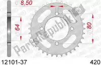 AF21210137, Afam, Ktw rear steel 37t, 420    , Nieuw