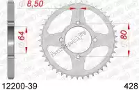 AF21220039, Afam, Ktw posteriore in acciaio 39t, 428    , Nuovo