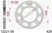 AF21222159, Afam, Ktw rear steel 59t, 428    , Nieuw