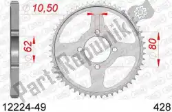 Tutaj możesz zamówić ktw ty? Stal 49t, 428 od Afam , z numerem części AF21222449: