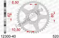 AF21230040, Afam, Ktw rear steel 40t, 520    , Nieuw