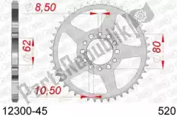 Ici, vous pouvez commander le ktw acier arrière 45t, 520 auprès de Afam , avec le numéro de pièce AF21230045: