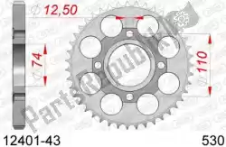 Aquí puede pedir ktw trasero acero 43t, 530 de Afam , con el número de pieza AF21240143: