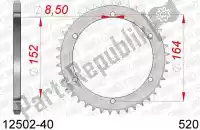 AF21250240, Afam, Ktw rear steel 40t, 520    , Nieuw