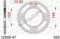 AF21250547, Afam, Ktw aço traseiro 47t, 520    , Novo