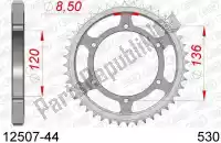 AF21250744, Afam, Ktw rear steel 44t, 530    , Nieuw